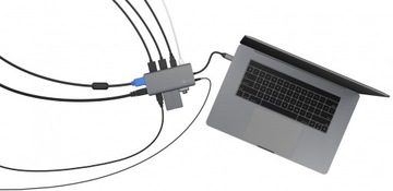Док-станция 12-в-1, совместимая с Thunderbolt 3