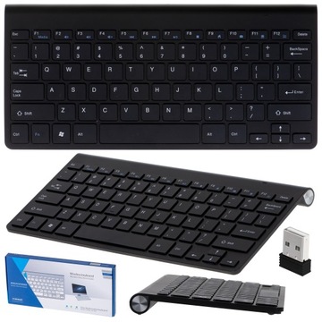 Беспроводная Bluetooth-клавиатура для Smart TV, черная