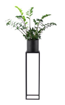 Kwietnik Metalowy Stojak 80cm czarny LOFT
