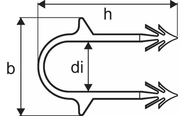 ЗАЖИМЫ CAPRICORN UPONOR ПОЛОВОЕ ОТОПЛЕНИЕ 1000 ШТ.