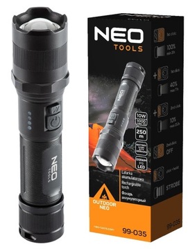 Latarka akumulatorowa ręczna USB 1000lm Osram NEO