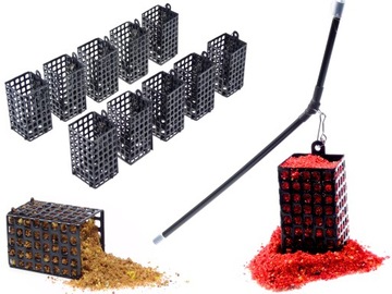 10x KOSZYCZEK KOSZYK ZANĘTOWY 30g Grunt Wędkarski