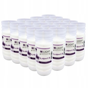 Взносы парафиновых свечей 72H 3 дня 20 шт.