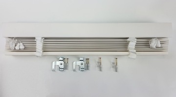 Жалюзи на заказ CLICKY Flip 50мм Искусственное дерево ПВХ 130х130см