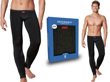 Kalesony Henderson 4862 Classic, bawełna czarne XL
