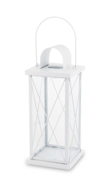 Metalowy lampion latarnia latarenka metalowa H43