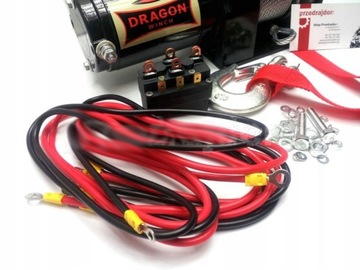 ЛЕБЕДКА DRAGON 2500 1.2T 12V ДЛЯ квадроцикла