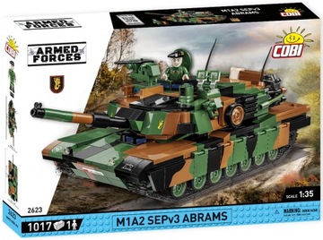 COBI- 2623 Czołg M1A2 SEPv3 Abrams w barwach 1