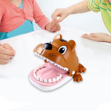 Игрушка с кусанием пальцев, семейная развлекательная игра, интерактивная игрушка, рот, укус льва