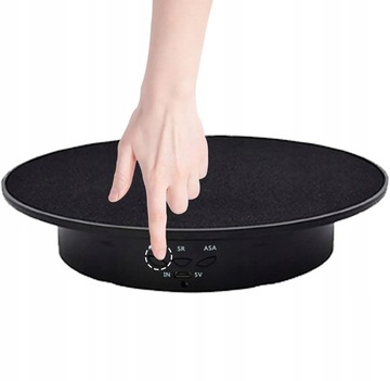 СТОЛ ЭЛЕКТРИЧЕСКАЯ ПОВОРОТНАЯ ПОДСТАВКА USB 360° 20см