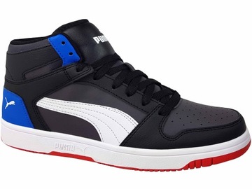 Buty męskie sportowe Puma Rebound Layup jesienne wygodne czarne 38.5