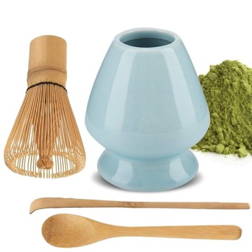 ZESTAW STARTOWY MATCHA TRADYCYJNA MATCHA NARZĘDZIE + CHASEN + CHASHAKU