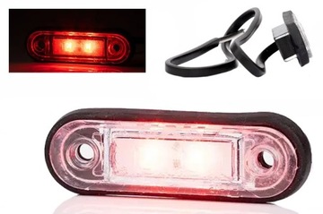 Lampa obrysowa LED do przyczepy naczepy SCHMITZ ciężarówki FT-015 czerwona