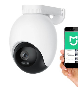 IMILAB EC6 Kamera IP WIFI Zewnętrzna Obrotowa 3K UHD 5MP WI-FI 6 IR 360°