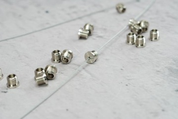 blokada stoper linki stalowej M10x1 mocowanie do lamp belka loft retro DIY