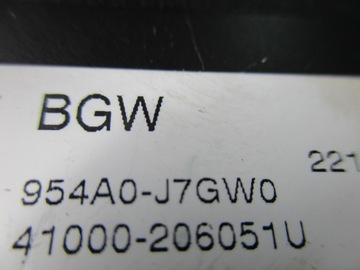 Kia Ceed 954A0-J7GW0 Модуль контроллера BCM