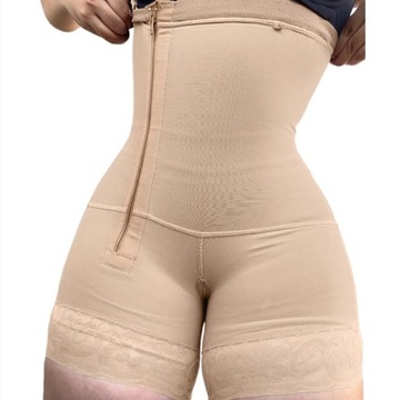 Fajas Colombianas Side Zipper Slimming Shapewear T