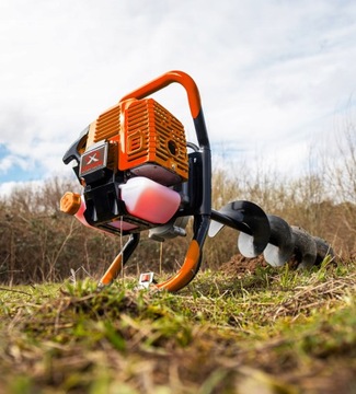 WIERTNICA GLEBOWA ŚWIDER SPALINOWY DO GLEBY ZIEMI +3 WIERTŁA PRZEDŁUŻKA MOC