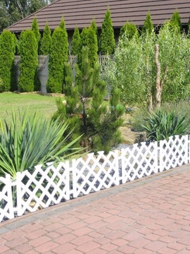 Охотник на сад забор 3,5 метра высота 45 см 4 цвета забор + высокие каблуки бесплатно