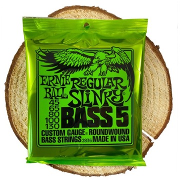 Struny Ernie Ball Regular Slinky Bass 5 (45 - 130)