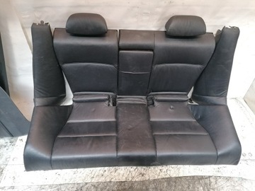 KANAPA TYLNA TYŁ SKÓRA BMW E46 COUPE