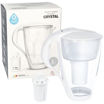 DZBANEK FILTR DAFI Crystal 2.0L + Wkład | SZKLANY