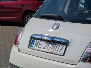 Fiat 500 II Hatchback 3d 1.2 69KM 2009 Fiat 500 Klima Alu Tempomat Serwis Gwarancja 1.2 Benzyna 69KM, zdjęcie 14