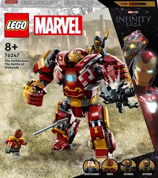 LEGO Super Heroes Hulkbuster bitwa o Wakandę 76247