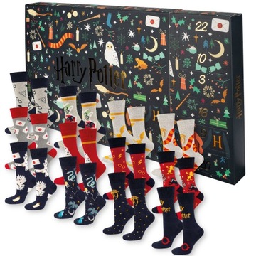 GIFT BOX WITH SOCKS SOXO SKARPETKI HARRY POTTER PREZENT DLA FACETA CHŁOPAKA