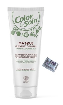 COLOR&SOIN Maska do włosów farbowanych 200ml