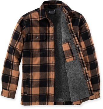 Koszula Wierzchnia Carhartt Heav Flannel Brown