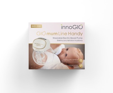 Портативный электрический молокоотсос InnoGIO GIOmum Line Handy Double