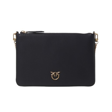 -10% PINKO TOREBKA SKÓRZANA CLASSIC FLAT LOVE BAG SIMPLY