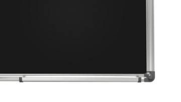 Доска меловая магнитная черная 120х90, алюминиевая рама + подарки