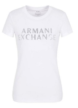 Armani Exchange t-shirt 6RYT35 YJDTZ 1000 Kolor biały Rozmiar XS