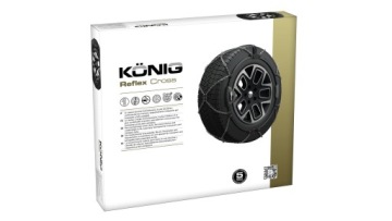Цепи противоскольжения KONIG REFLEX CROSS 249 235/55 R19 9 мм ONORM V5117