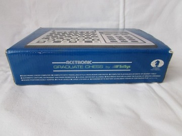 SciSys Acetronic Graduate Chess компьютерные шахматы 1981 КОРОБКА