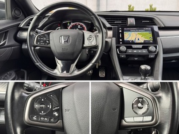 Honda Civic X Hatchback 5d 1.5 VTEC Turbo 182KM 2017 Honda Civic 1.5 T 182 KM Sport CarPlay Kamera Full Led Nawigacja PDC SSU, zdjęcie 22