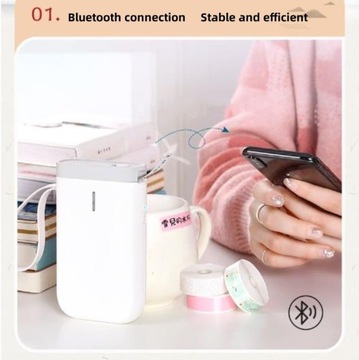 Принтер этикеток, портативный портативный принтер, домашний, маленький мини