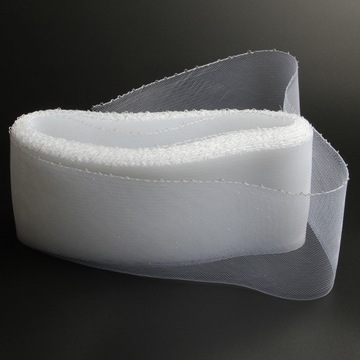 Цветная кринолиновая тесьма из конского волоса толщиной 8 мм.