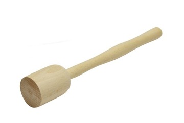 TŁUCZEK drewniany do ziemniaków ubijak 29cm