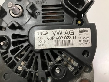 ALTERNÁTOR 140A 1.2 TDI POLO 5 V 6R 03P903023D
