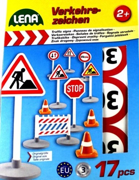 Дорожные знаки, дорожные знаки, Лена, 17 элементов