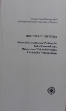 ODNOWIENIE DOKTORATÓW PROFESORÓW JACKA STASZEWSKIE