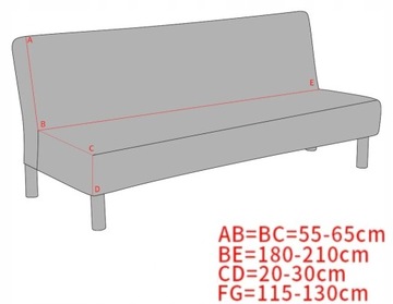 ЭЛАСТИЧНЫЙ ЧЕХОЛ ДЛЯ ПЛЮШЕВОГО СИДЕНЬЯ ДЛЯ ДИВАНА 180-210 СМ