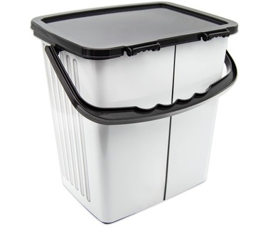 КОНТЕЙНЕР ДЛЯ МОЮЩИХ СРЕДСТВ МОЮЩИЙ ПОРОШОК КАПСУЛЫ 5Л ЗАКРЫТЫЙ С РУЧКОЙ