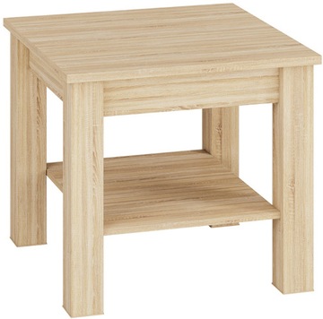 CASTEL ST 6501-001 ława 65 cm stolik kawowy półka