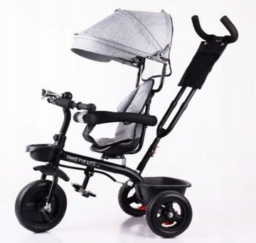 Трехколесный велосипед TRIKE FIX Lite V2, серый