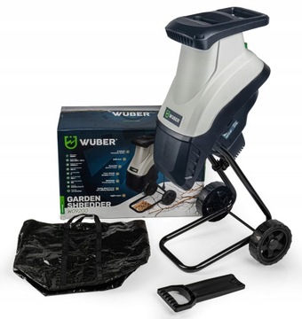 ИЗМЕЛЬЧИТЕЛЬ ДЛЯ ВЕТВЕЙ, ЭЛЕКТРИЧЕСКИЙ ИЗМЕЛЬЧИТЕЛЬ, ВЫСОКАЯ МОЩНОСТЬ, 3000 ВТ, 50 Л СУМКА