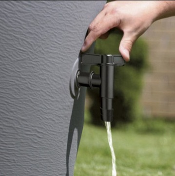 Prosperplast Cantap смеситель для дождевой воды, черный